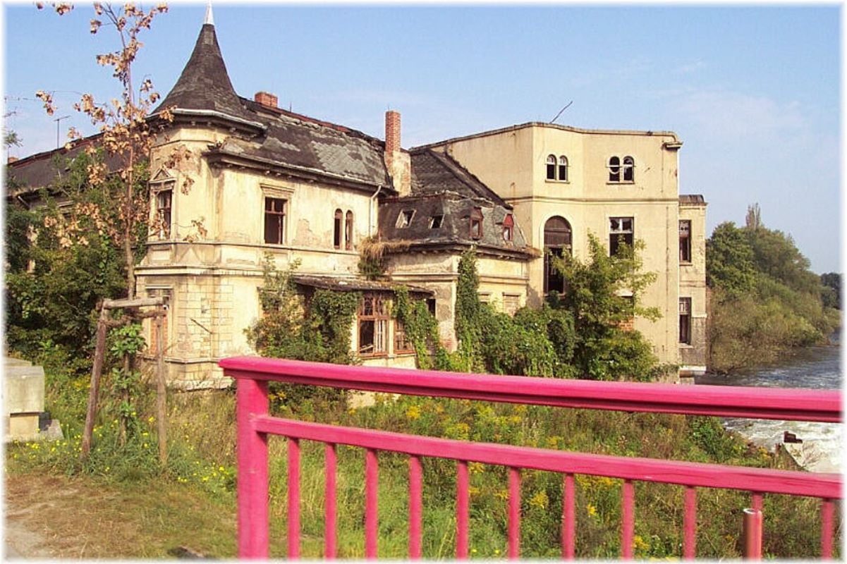 Ruine der Papierfabrik Jeßnitz (Anhalt)